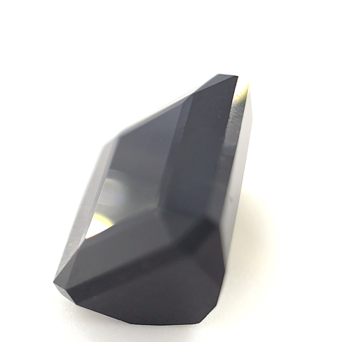 6.45 Ct Dark Green Tourmaline Emerald Cut – Deep Forest Green