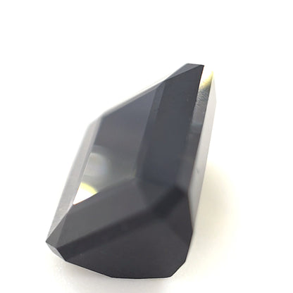6.45 Ct Dark Green Tourmaline Emerald Cut – Deep Forest Green