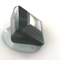 1.27 Ct Teal Tourmaline Square Step Cut – Deep Forest Teal