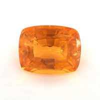 1.54 Ct Orange Tourmaline Cushion Cut – Bright Mandarin Glow