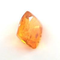 1.54 Ct Orange Tourmaline Cushion Cut – Bright Mandarin Glow