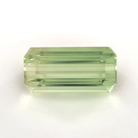0.76 Ct Green Tourmaline Emerald Cut – Soft Mint Tone