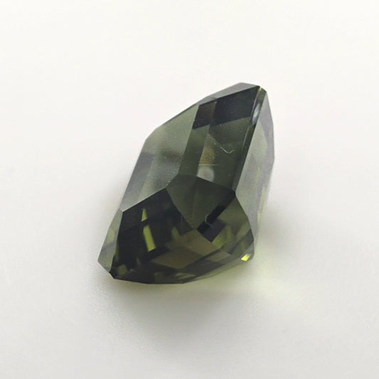 Green Tourmaline Emerald Cut 5.48 Ct – Deep Forest Green Tourmaline