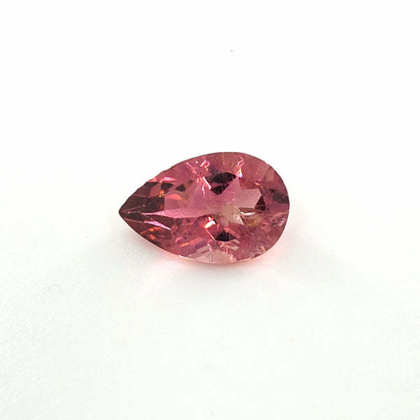 Pink Tourmaline Pear Cut 1.00 Ct – Rosy Pink Natural Tourmaline