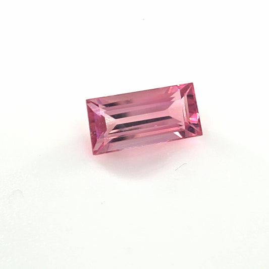 Pink Tourmaline Baguette Cut 0.76 Ct – Natural Pink Tourmaline