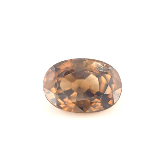 Cognac Zircon Oval Cut 1.39 Ct – Natural Zircon