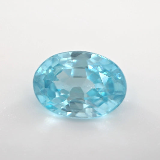 1.50 Ct Blue Zircon – Aqua Blue
