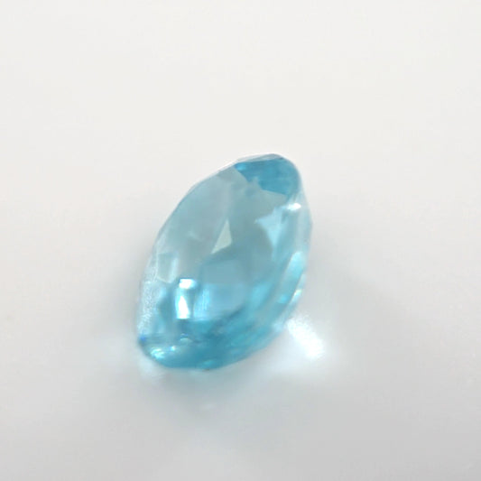 1.50 Ct Blue Zircon – Aqua Blue
