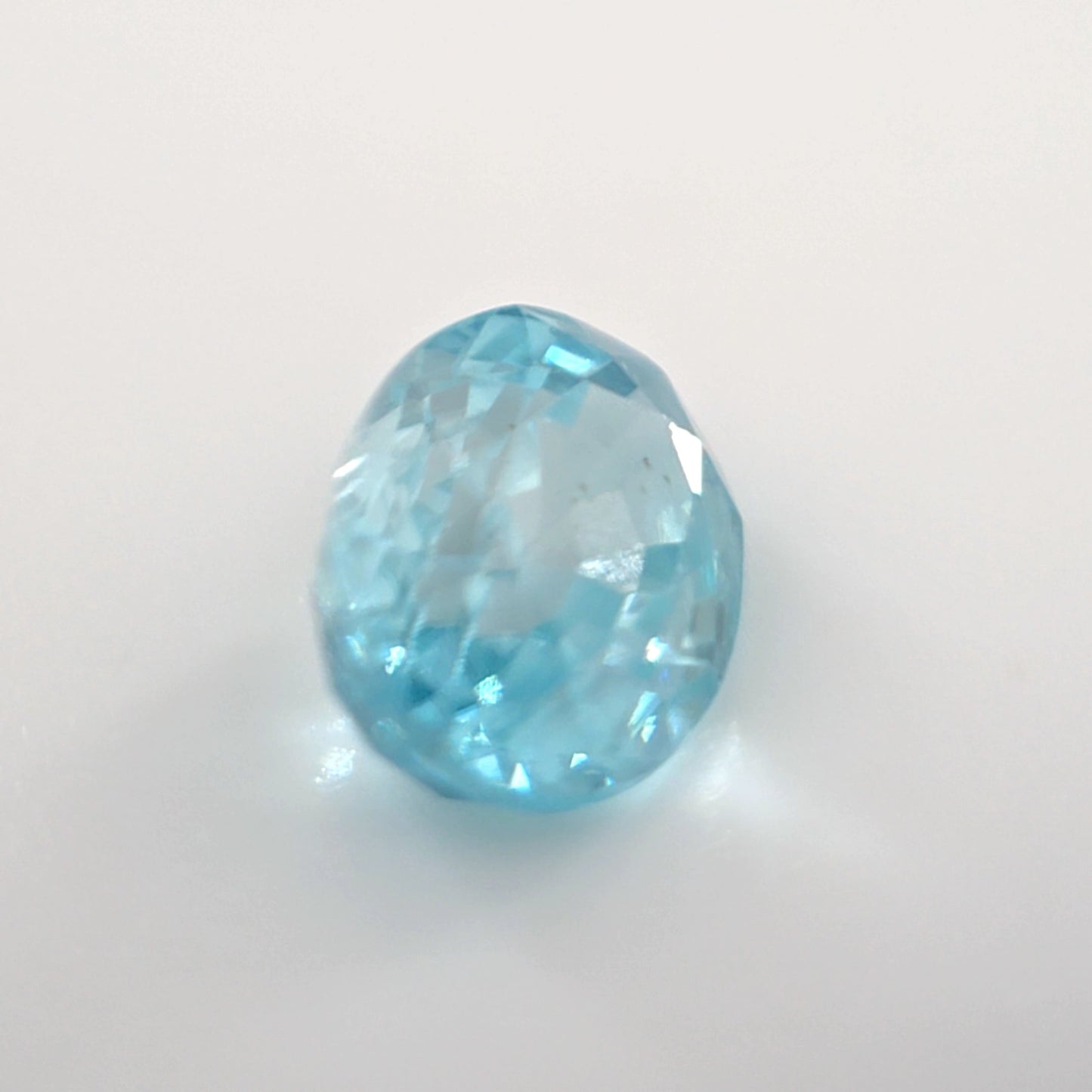 1.50 Ct Blue Zircon – Aqua Blue