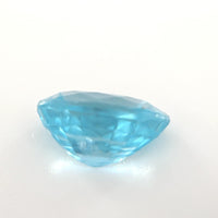 Blue Zircon Oval Cut 1.31 Ct – Aqua Blue Natural Zircon