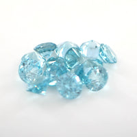 Blue Zircon Parcel 2.33 Ct – Aqua Blue 14 Stone Parcel