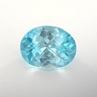 Blue Zircon Oval Cut 3.69 Ct – Aqua Blue Natural Zircon