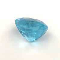 1.44 Ct Sky Blue Zircon Oval Cut – Bright Tropical Blue
