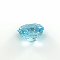 Sky Blue Zircon Round Cut 0.93 Ct – Bright Blue Zircon
