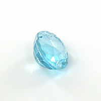 Sky Blue Zircon Round Cut 0.93 Ct – Bright Blue Zircon
