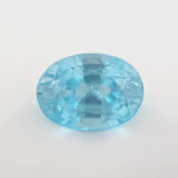 Blue Zircon Oval Cut 1.31 Ct – Aqua Blue Natural Zircon