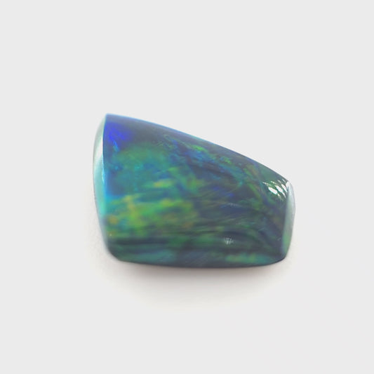 0.82 Ct Lightning Ridge Black Opal
