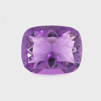 Amethyst Fantasy Cushion Cut 20.59 Ct – Natural Purple Quartz