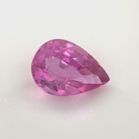 1.10 Ct Pink Sapphire Pear Cut – Vibrant Medium Pink
