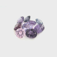 Mixed Color Spinel Parcel 3.23 Tcw – Natural Faceted Spinels