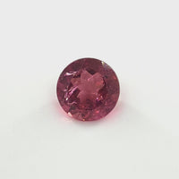 Pink Tourmaline Round Cut 0.54 Ct – Raspberry Pink Tourmaline