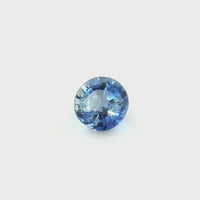 Blue Sapphire Round Cut 0.34 Ct – Natural Corundum Gemstone