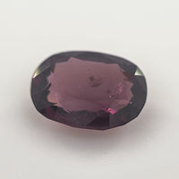 1.12 Ct Purple Spinel Oval Cut – Deep Plum Red Natural Spinel
