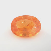 Spessartine Garnet Oval Cut 1.59 Ct – Mandarin Orange Natural Garnet