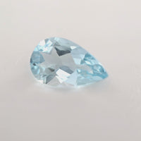 Aquamarine Pear Cut 0.54 Ct – Light Sky Blue Natural Beryl