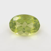 Peridot Oval Cut 0.62 Ct – Lime Green Natural Peridot