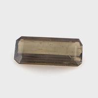 0.96 Ct Idocrase (Vesuvianite) Rectangle Cut – Brownish Yellow Green Natural Gemstone