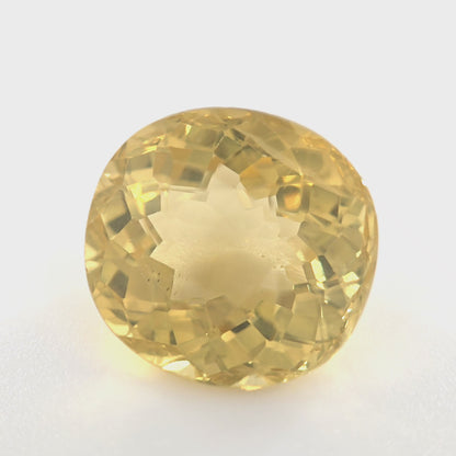 Yellow Apatite Oval Cut 9.08 Ct – Light Golden Yellow Natural Apatite