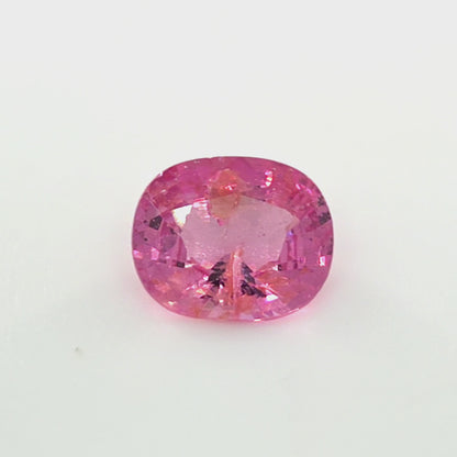 Hot Pink Spinel Cushion Cut 1.05 Ct – Vivid Neon Pink Spinel