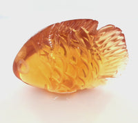 Carved Citrine Fish 11.92 Ct – Golden Orange Citrine Carving