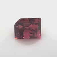 Tourmaline Modified Emerald Cut 0.81 Ct – Plum Pink Natural Tourmaline