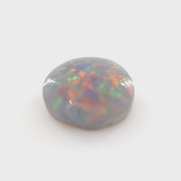 Lightning Ridge Dark Opal Round Cabochon 0.38 Ct – Australian Natural Opal