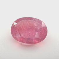 Pink Sapphire Oval Cut 3.94 Ct – Rosy Pink Natural Sapphire