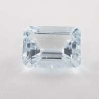 Aquamarine Emerald Cut 1.31 Ct – Light Icy Blue Natural Beryl