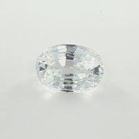 White Zircon Oval Cut 1.50 Ct – Bright Colorless Zircon