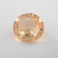 Spinel Round Cut 1.19 Ct – Champagne Peach Natural Spinel