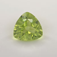 Peridot 0.80 Ct Trillion Cut – Bright Yellow-Green Loose Peridot