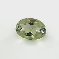Green Sapphire Oval Cut 0.49 Ct – Olive Green Sapphire