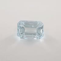 Aquamarine Emerald Cut 0.65 Ct – Light Icy Blue Natural Beryl
