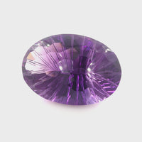 Amethyst Fantasy Oval Cut 43.82 Ct – Natural Purple Quartz