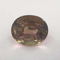 Tourmaline Oval Cut 2.59 Ct – Pink Green Bi-Color Natural Tourmaline