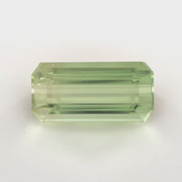 0.76 Ct Green Tourmaline Emerald Cut – Soft Mint Tone